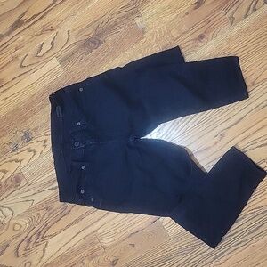 7 for all mankind black ankle jeans